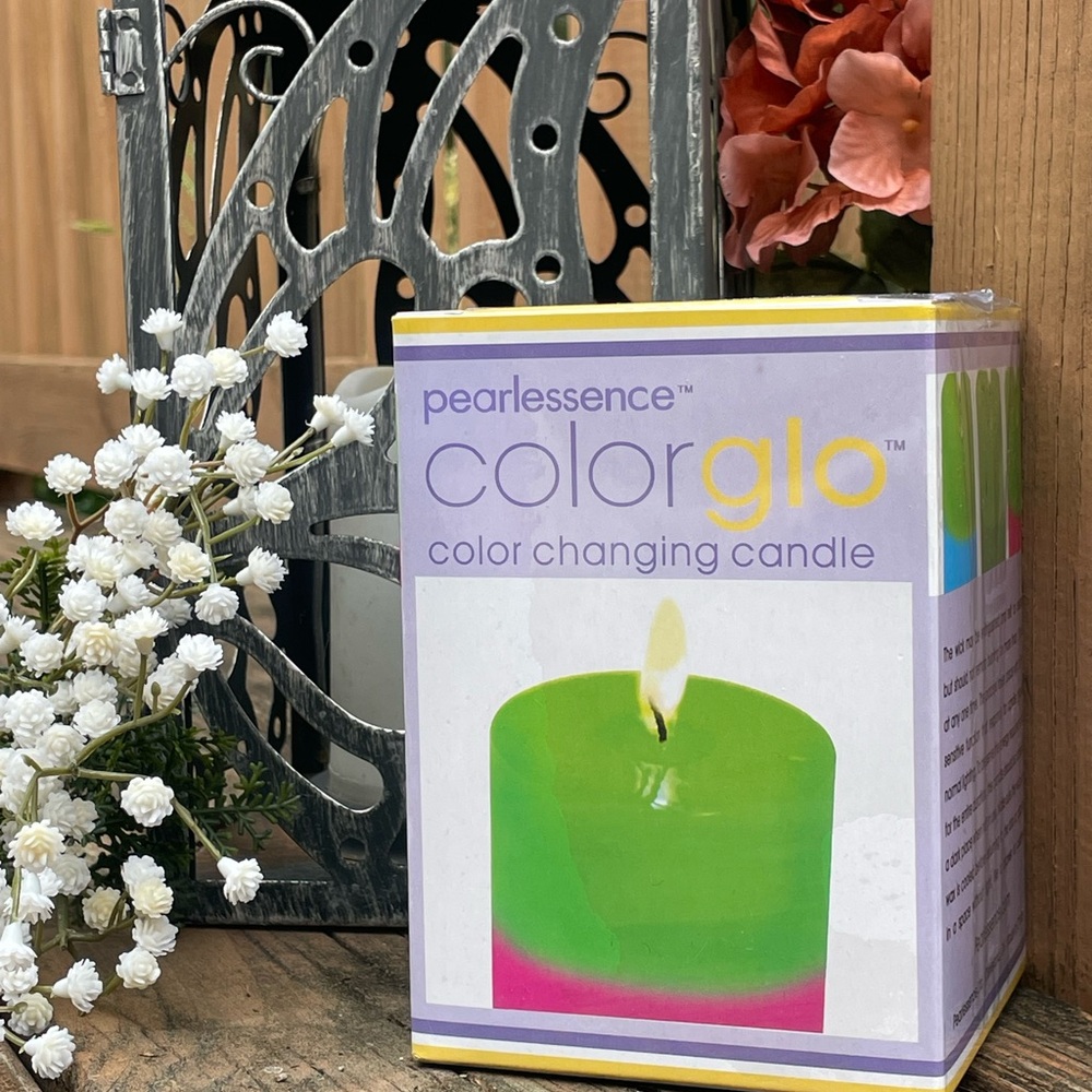 Pearlessence ColorGlo Color Changing Candle